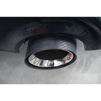 Cobra Exhaust BMW M135i xDrive (F40) OEM Style M Performance Tips - Carbon Fibre Larger 4" Slip-on Replacement Tailpipes