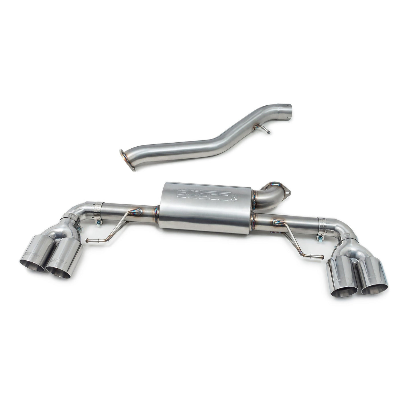 Cobra Exhaust BMW 330i (G20) (19+) Non-Valved Quad Exit M3 Style Performance Exhaust |