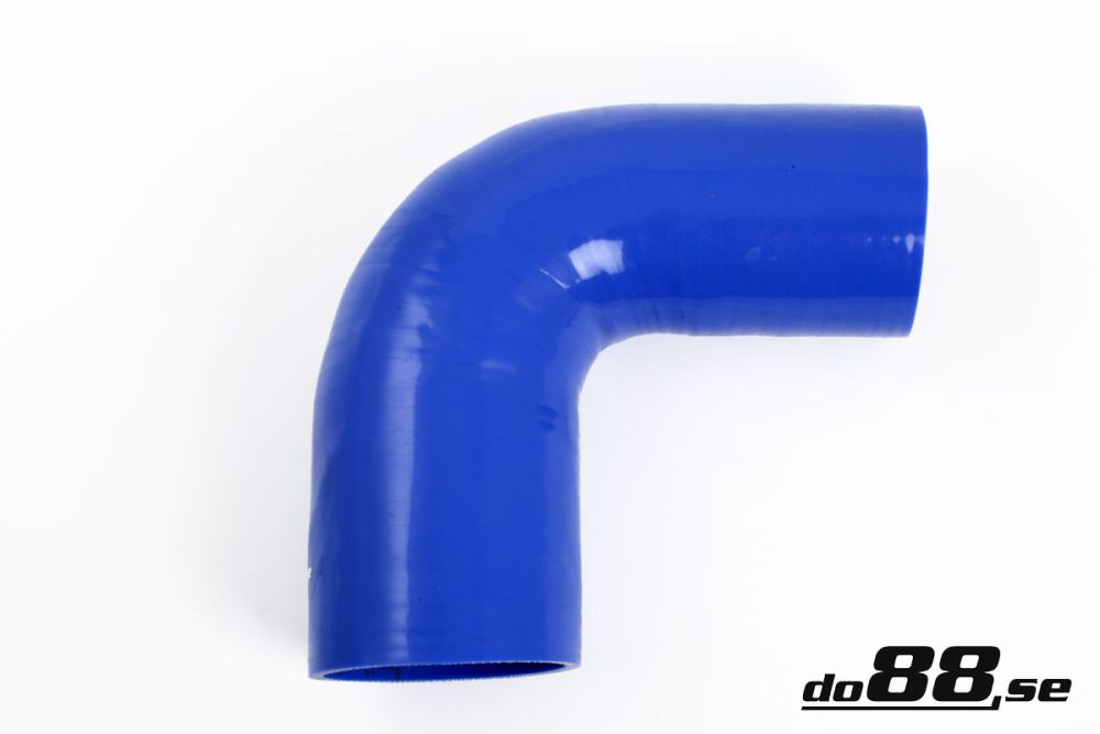 DO88 BR90G76-89 Silicone Hose Blue 90 degree 3 - 3,5'' (76 - 89mm)