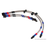 EBC BLA18284L Braided Steel Brake Lines Front & Rear