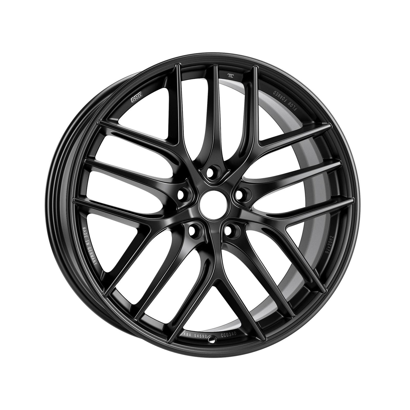 BBS CC-R Unlimited alloy wheel in Satin Black - 9x20 PCD5x117.5 Offset59