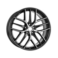 BBS CC-R Unlimited alloy wheel in Satin Black Diamondcut - 9x20 PCD5x117.5 Offset59
