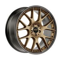 BBS CH-RII alloy wheel in Bronze Matt/black - 9x21 PCD5x112 Offset32