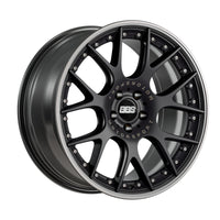 BBS CH-RII alloy wheel in Black Matt/titanium - 9.5x20 PCD5x112 Offset20