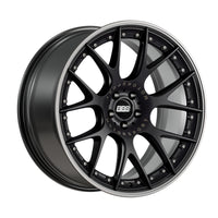 BBS CH-RII alloy wheel in Black Matt/titanium - 10.5x22 PCD5x120 Offset30