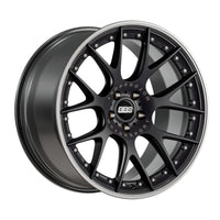 BBS CH-RII alloy wheel in Black Matt/titanium - 11.5x22 PCD5x112 Offset38