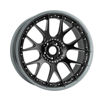 BBS CH-RII Unlimited alloy wheel in Black Matt/titanium Matt/titanium Glossy - 9.5x21 PCD5x117.5 Offset19