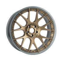 BBS CH-RII Unlimited alloy wheel in Bronze Matt/titanium Glossy/titanium Glossy - 9.5x21 PCD5x117.5 Offset19