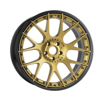 BBS CH-RII Unlimited alloy wheel in Racing Gold Matt/black Glossy/black Glossy - 9.5x21 PCD5x117.5 Offset19