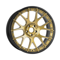 BBS CH-RII Unlimited alloy wheel in Racing Gold Glossy/black Matt/titanium Glossy - 9.5x21 PCD5x117.5 Offset19