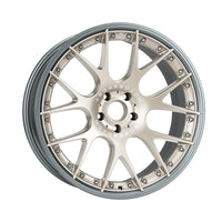 BBS CH-RII Unlimited alloy wheel in White Gold Glossy/titanium Matt/titanium Glossy - 9.5x21 PCD5x117.5 Offset19