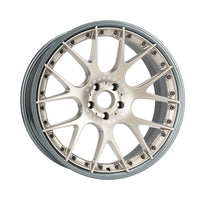 BBS CH-RII Unlimited alloy wheel in White Gold Glossy/titanium Glossy/black Glossy - 9.5x21 PCD5x117.5 Offset19