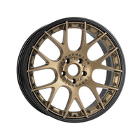 BBS CH-RII Unlimited alloy wheel in Bronze Matt/black Matt/black Glossy - 8.5x20 PCD5x117.5 Offset27