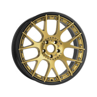 BBS CH-RII Unlimited alloy wheel in Racing Gold Matt/black Matt/titanium Glossy - 8.5x20 PCD5x117.5 Offset27