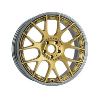 BBS CH-RII Unlimited alloy wheel in Racing Gold Matt/titanium Glossy/titanium Glossy - 8.5x20 PCD5x117.5 Offset27