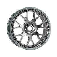 BBS CH-RII Unlimited alloy wheel in Diamond Grey Glossy/titanium Glossy/black Glossy - 8.5x20 PCD5x117.5 Offset27