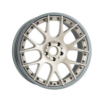 BBS CH-RII Unlimited alloy wheel in White Gold Matt/titanium Matt/black Glossy - 8.5x20 PCD5x117.5 Offset27