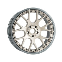 BBS CH-RII Unlimited alloy wheel in White Gold Matt/titanium Glossy/black Glossy - 8.5x20 PCD5x117.5 Offset27