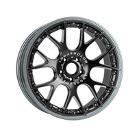 BBS CH-RII Unlimited alloy wheel in Black Glossy/titanium Matt/titanium Glossy - 8.5x20 PCD5x117.5 Offset27