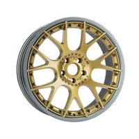 BBS CH-RII Unlimited alloy wheel in Racing Gold Glossy/titanium Matt/black Glossy - 8.5x20 PCD5x117.5 Offset27