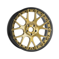 BBS CH-RII Unlimited alloy wheel in Racing Gold Glossy/black Glossy/black Glossy - 8.5x20 PCD5x117.5 Offset27