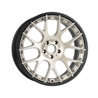 BBS CH-RII Unlimited alloy wheel in White Gold Glossy/black Matt/titanium Glossy - 8.5x20 PCD5x117.5 Offset27