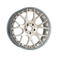 BBS CH-RII Unlimited alloy wheel in White Gold Glossy/titanium Glossy/titanium Glossy - 8.5x20 PCD5x117.5 Offset27