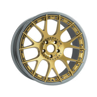 BBS CH-RII Unlimited alloy wheel in Racing Gold Matt/titanium Matt/titanium Glossy - 10.5x20 PCD5x117.5 Offset35