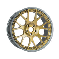 BBS CH-RII Unlimited alloy wheel in Racing Gold Glossy/titanium Matt/titanium Glossy - 10.5x20 PCD5x117.5 Offset35