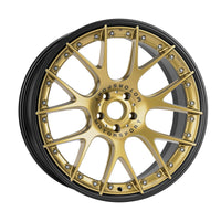 BBS CH-RII Unlimited alloy wheel in Racing Gold Glossy/black Matt/titanium Glossy - 10x22 PCD5x117.5 Offset25