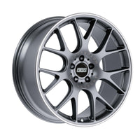 BBS CH-R alloy wheel in Titanium Matt - 9x20 PCD5x120 Offset14