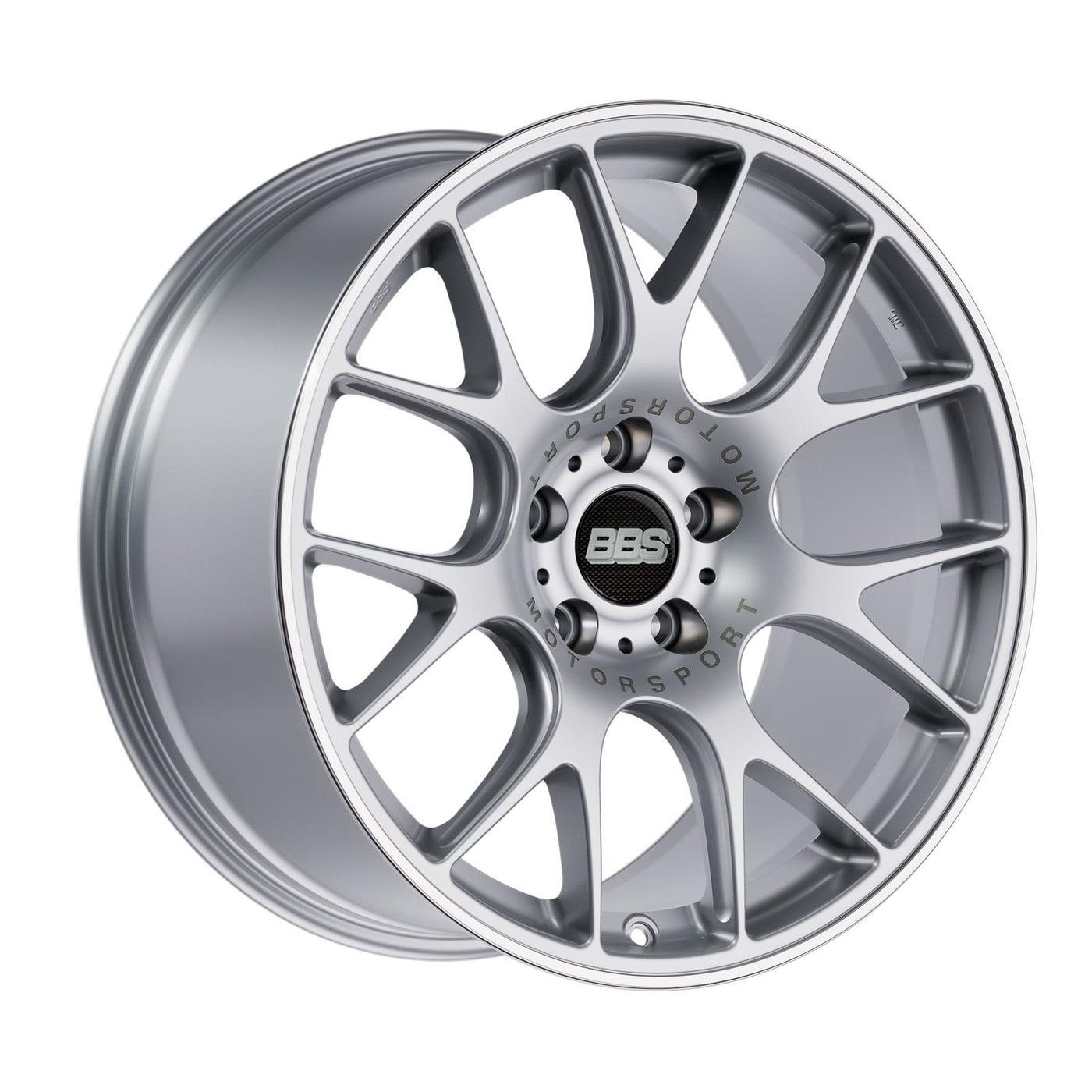 BBS CH-R alloy wheel in Brilliant Silver - 9.5x19 PCD5x120 Offset25