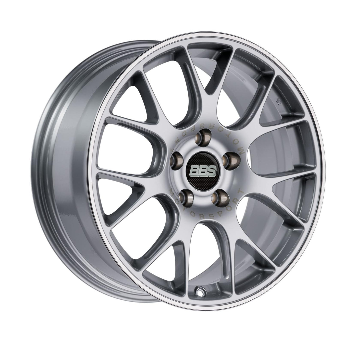 BBS CH-R alloy wheel in Brilliant Silver - 8x18 PCD5x120 Offset40