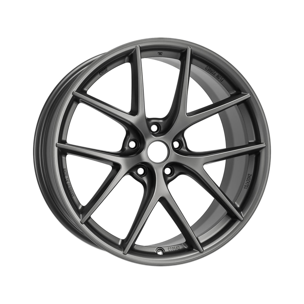 BBS CI-R Unlimited alloy wheel in Platinum Grey - 10x20 PCD5x117.5 Offset39.5