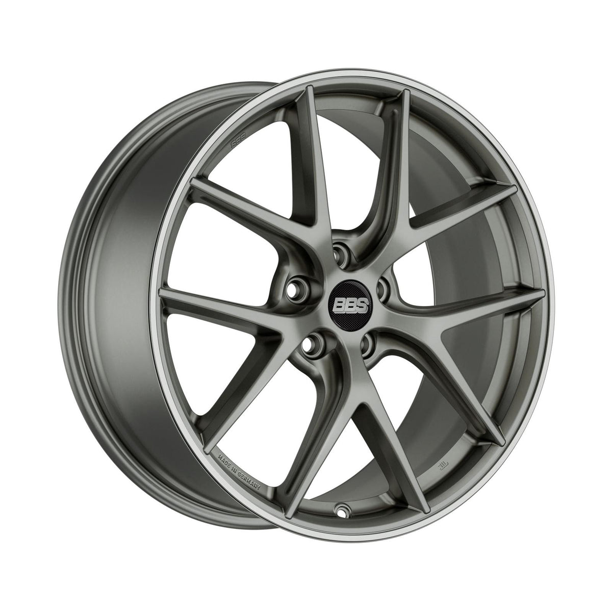 BBS CI-R alloy wheel in Platinum Grey - 8x19 PCD5x112 Offset44