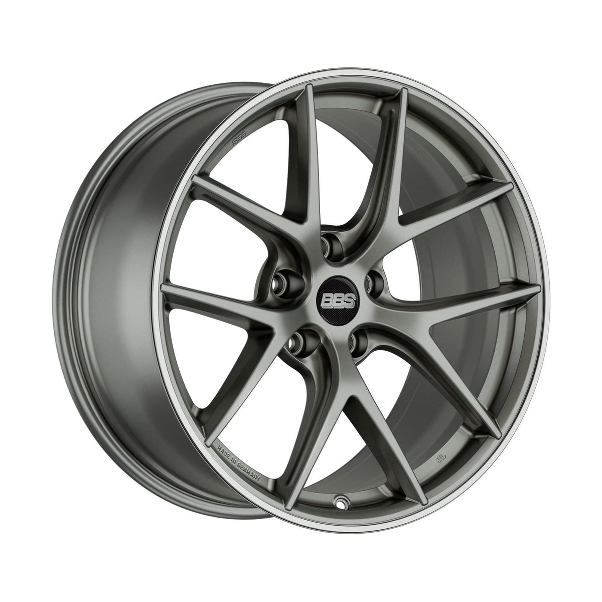 BBS CI-R alloy wheel in Platinum Grey - 9x19 PCD5x120 Offset43