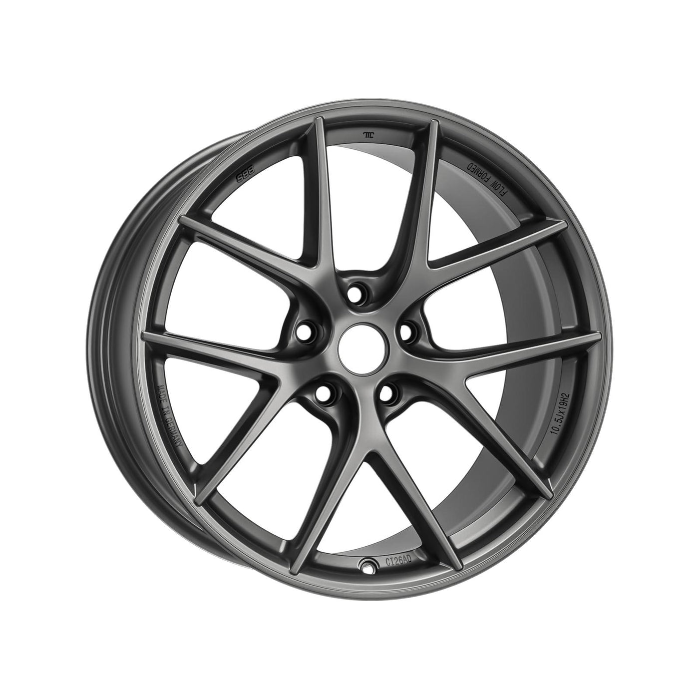 BBS CI-R Unlimited alloy wheel in Platinum Grey - 10.5x19 PCD5x117.5 Offset41.5