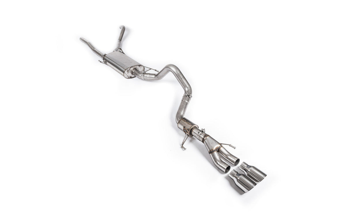 MillTek SSXTY253 Lexus GX550 3.4 Turbo V6 - Cat-Back with Polished Tips
