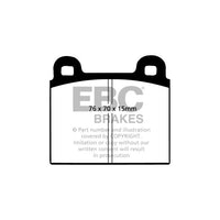 EBC DP4103R  Alfa Romeo Ferrari Porsche Yellowstuff Brake Pads Front