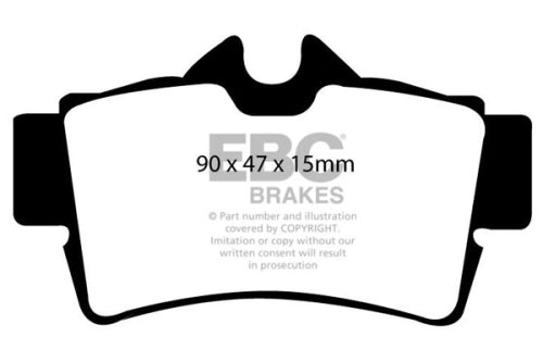 EBC DP21156/2 Ford Panoz Greenstuff Pad Set