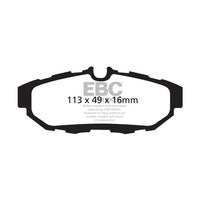 EBC DP41870R  Ford Yellowstuff Brake Pads Rear