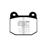 EBC DP9197/2  KTM Lotus Opel Tesla Orangestuff Brake Pads Rear