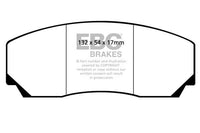 EBC DP4002/2SS Yellowstuff Brake Pads Front