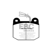 EBC DP578  Alfa Romeo BMW Tesla Ultimax Brake Pads Front