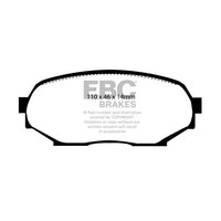 EBC DP3802C  Mazda Redstuff Brake Pads Front