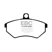 EBC DP3841C  Seat VW Redstuff Brake Pads Front