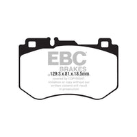 EBC DPX2209  Mercedes-Benz Ultimax Brake Pads Front