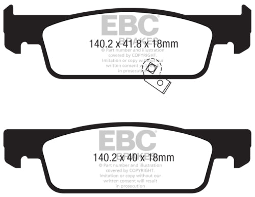 EBC DPX2341 Smart Brake Pads