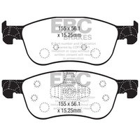 EBC DP82353RP1  Ford RP-1 Brake Pads Front