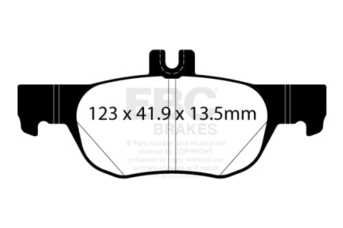 EBC DPX2413 Mazda Brake Pad Set
